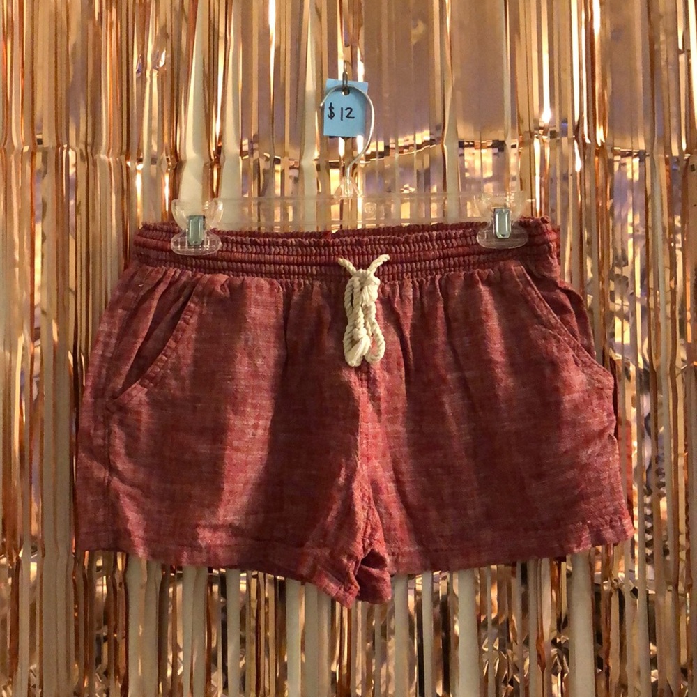 Red shorts